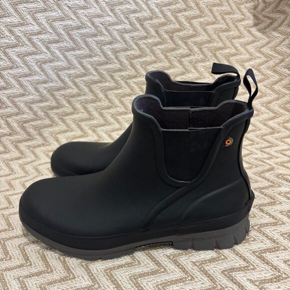 BOGS Amelia Slip On Chelsea Rain Boots NEW - Picture 4 of 7